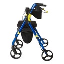 Empower Rollator with 8" Wheels, Blue