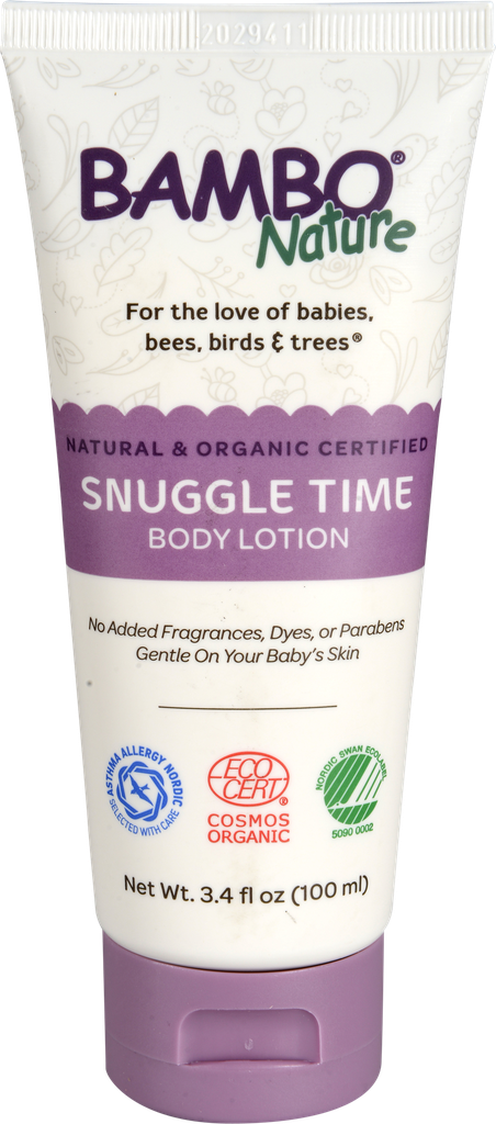 Bambo Nature Snuggle Time Baby Body Lotion - 3.4OZ