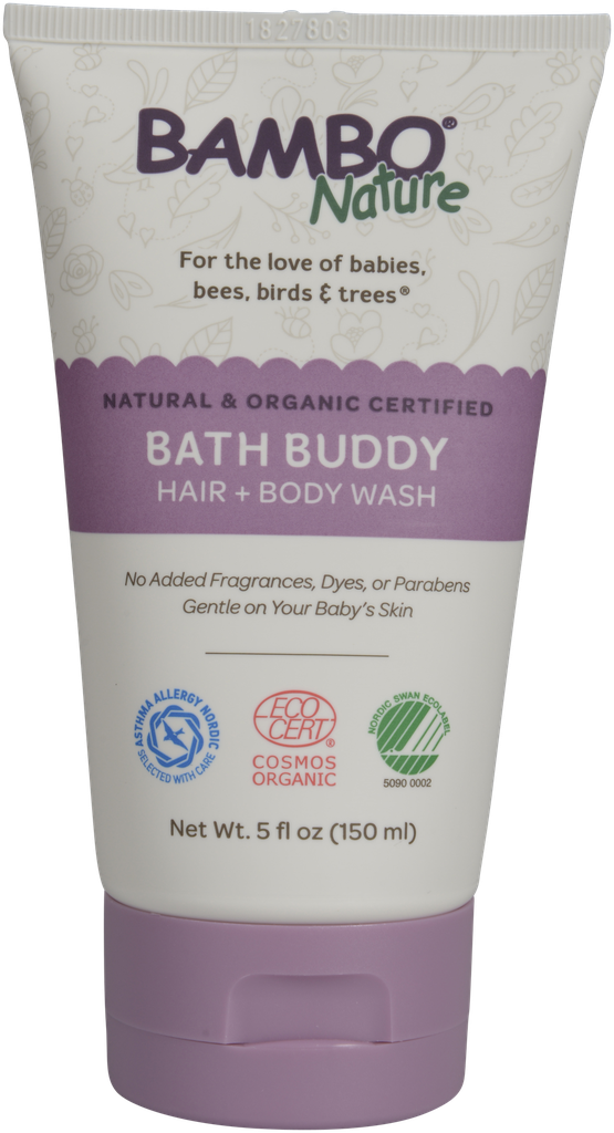 Bambo Nature Bath Buddy Hair & Body Wash, 150ml