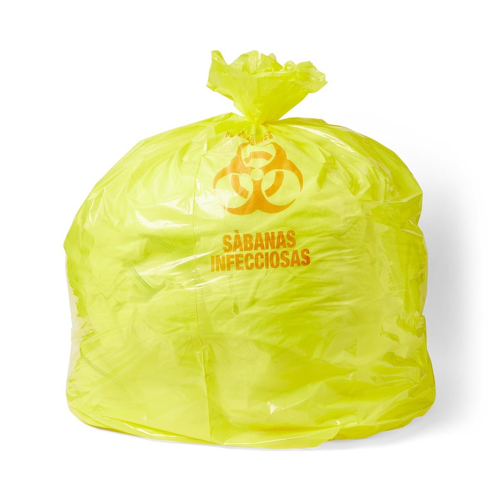 Medline Low Density Biohazard Liner - YELLOW INFECTIOUS LINEN (44Gal) [100 Pack]