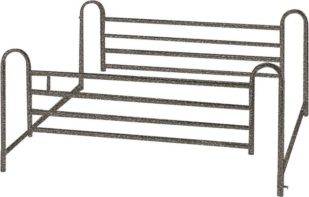 Bed Rails, Full,BrownVein, 4 Bar, 1/cs