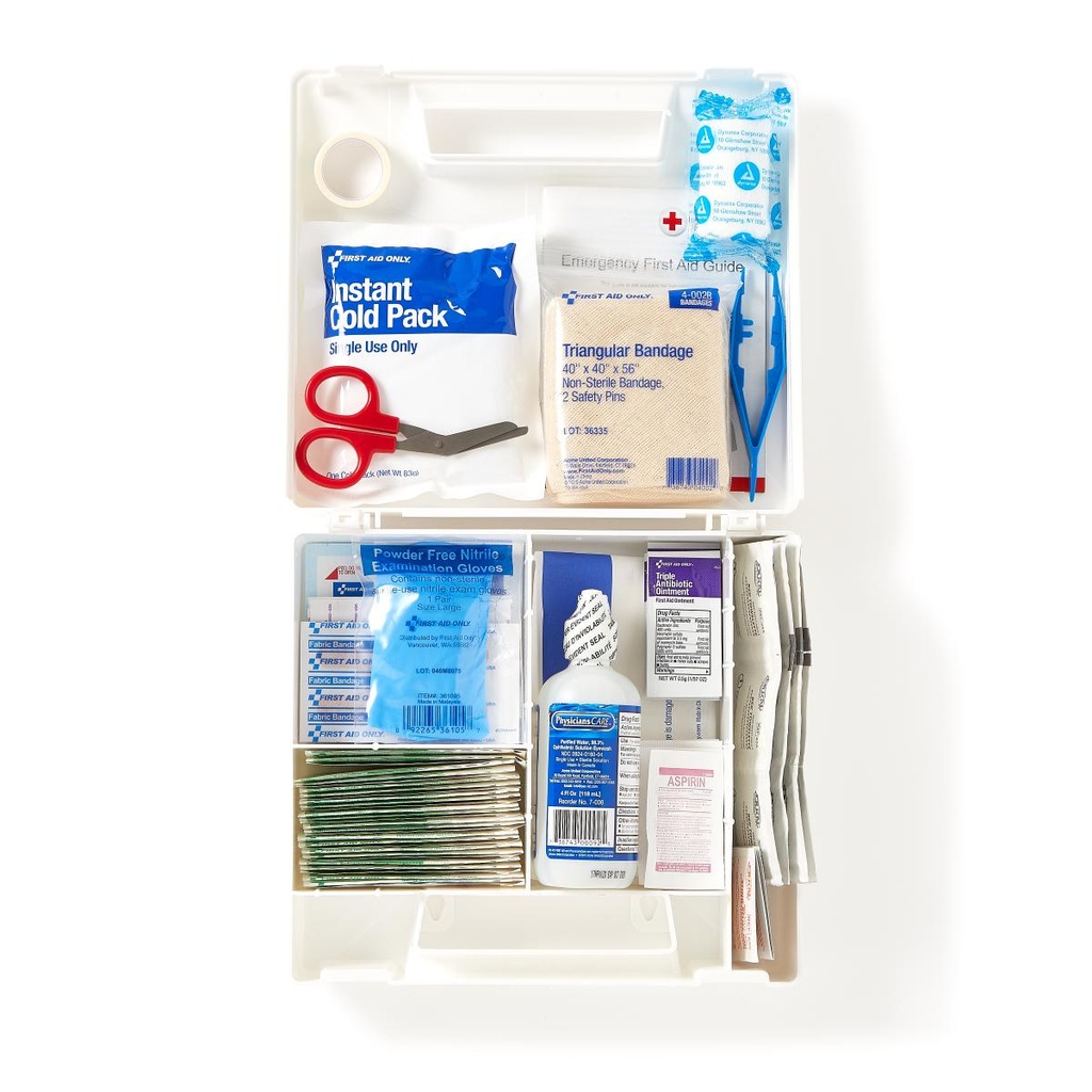 Medline General First Aid Kit (OSHA Compliant) - 25 Person Kit