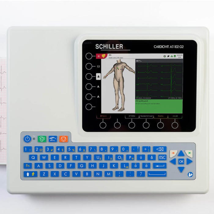 Schiller Cardiovit AT-102 G2 ECG Device (incl. ETM AT-102 G2 Interpretation Software)