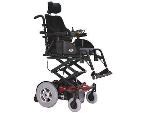 Heartway P13 Vision heavy duty power wheelchair with elevating rehab seat