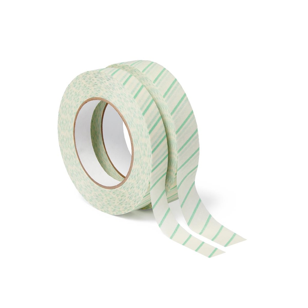 Surgical Instrument Steam Autoclave Tape Green, 1" x 60 yd