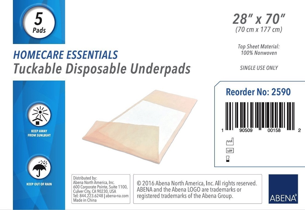 Abena Abri-Soft Super Dry Tuckable Underpads