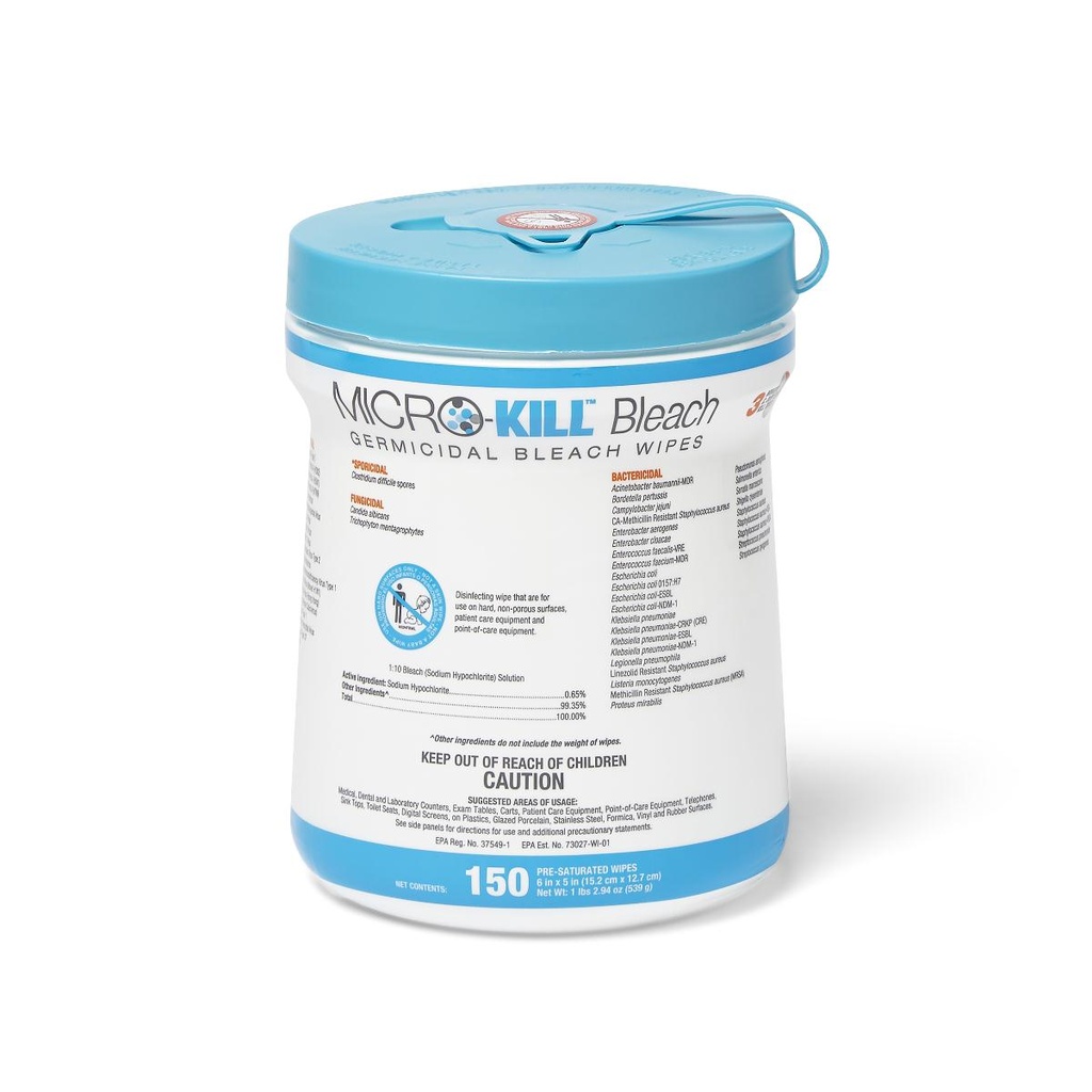 Micro-Kill Bleach Germicidal Bleach Wipes