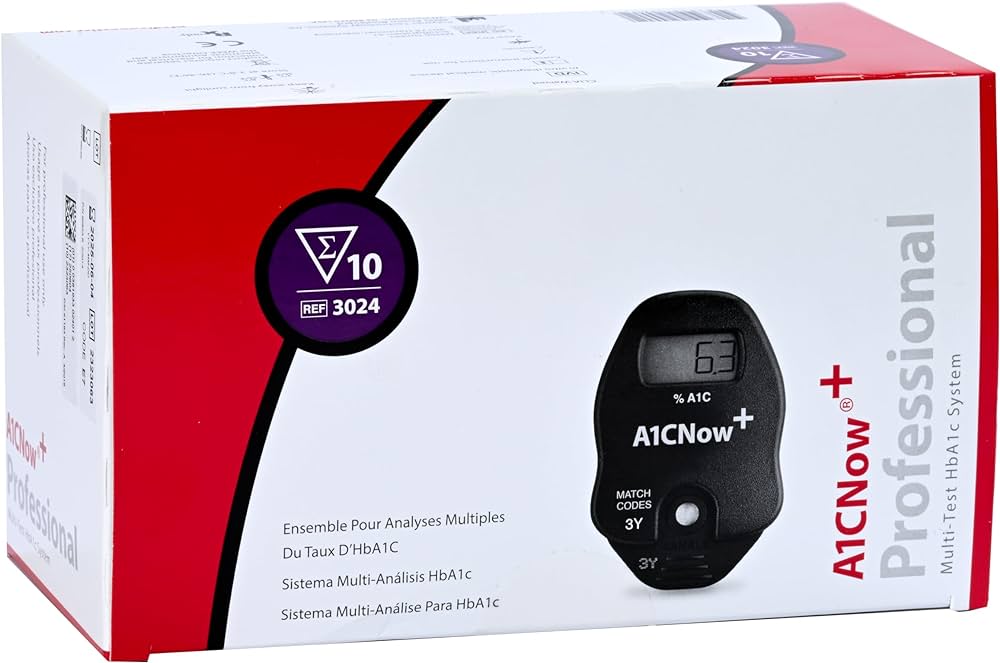 PTS Diagnostics A1CNow+ Test - PACK OF 10 PIECES