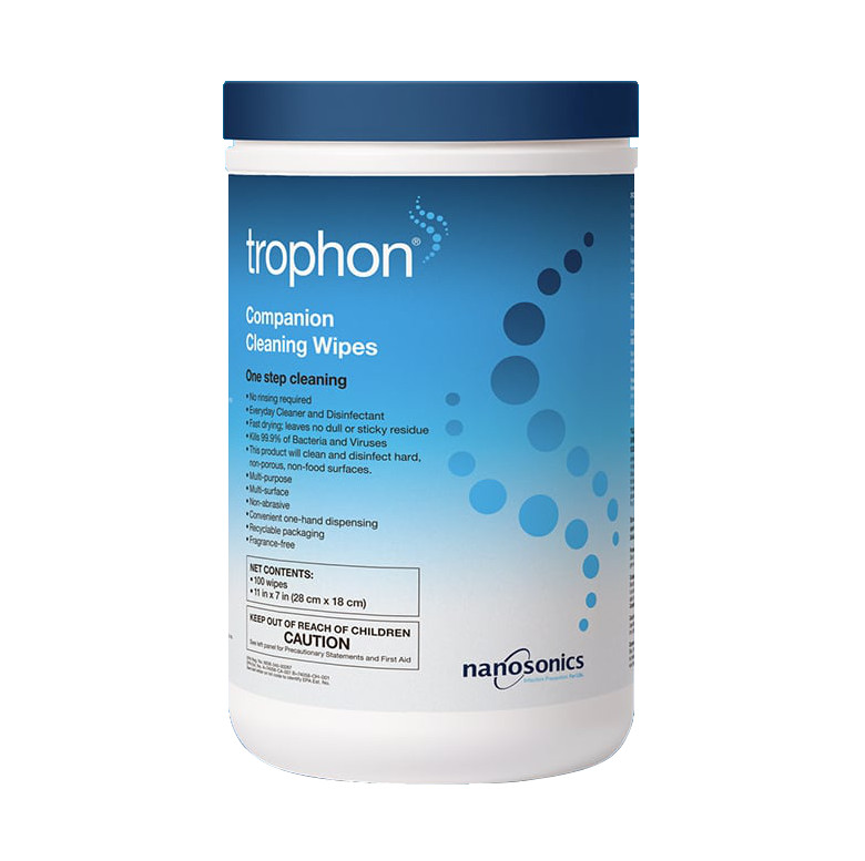 Nanosonics Trophon Companion Cleaning Wipes - PACK OF 6 CANS (100 WIPES E/A)