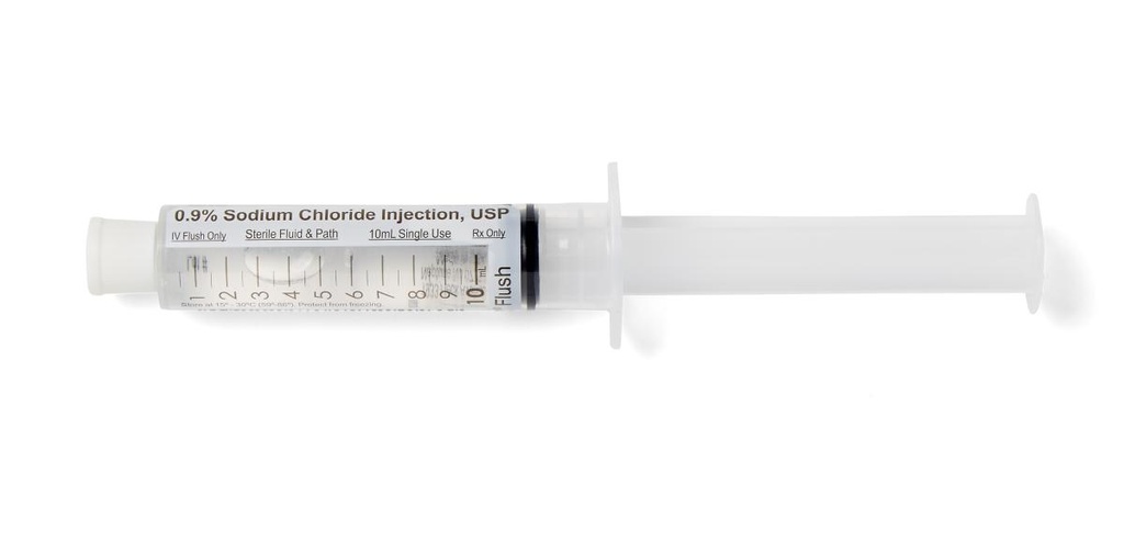 Prefilled Syringe with Saline, 30 / Box