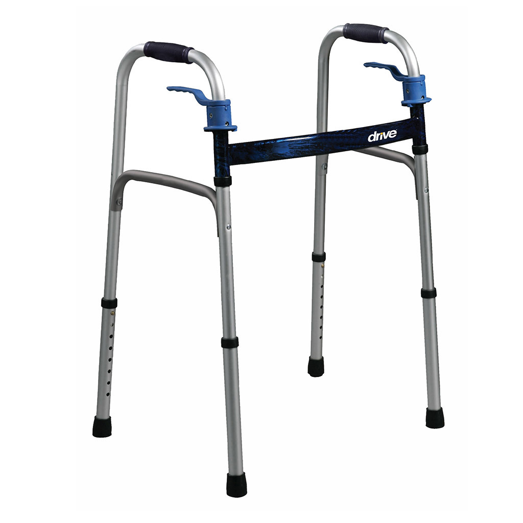 Deluxe, Trigger Release Folding Walker