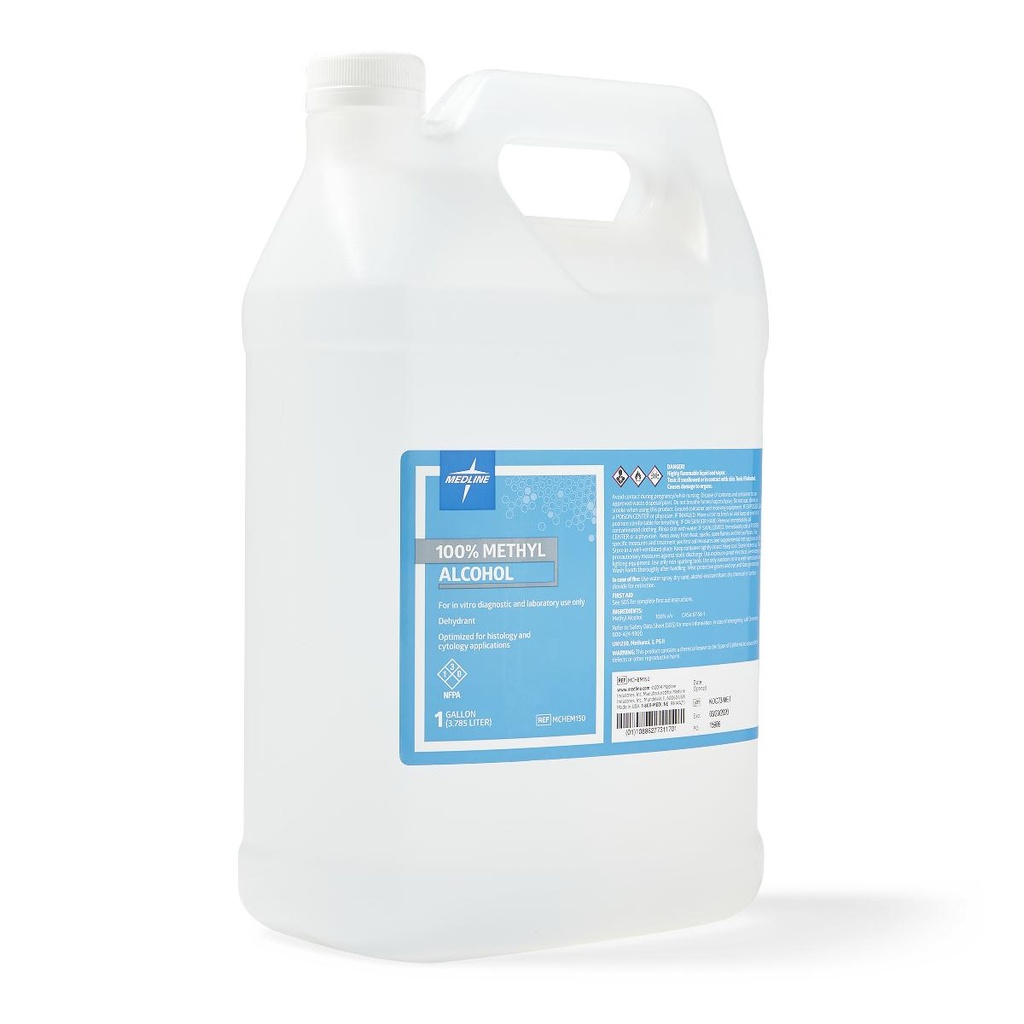 METHANOL, 100%, 1 Gallon Bottle