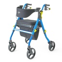 Empower Rollator with 8" Wheels, Blue