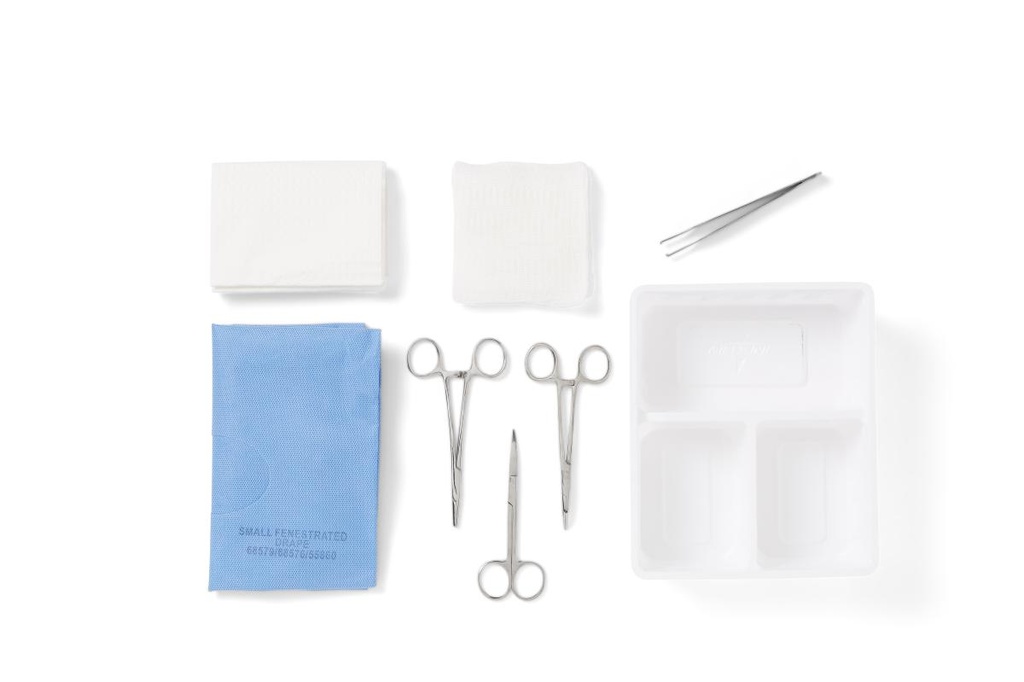 Medline Sterile Suturing Set FG Laceration Tray