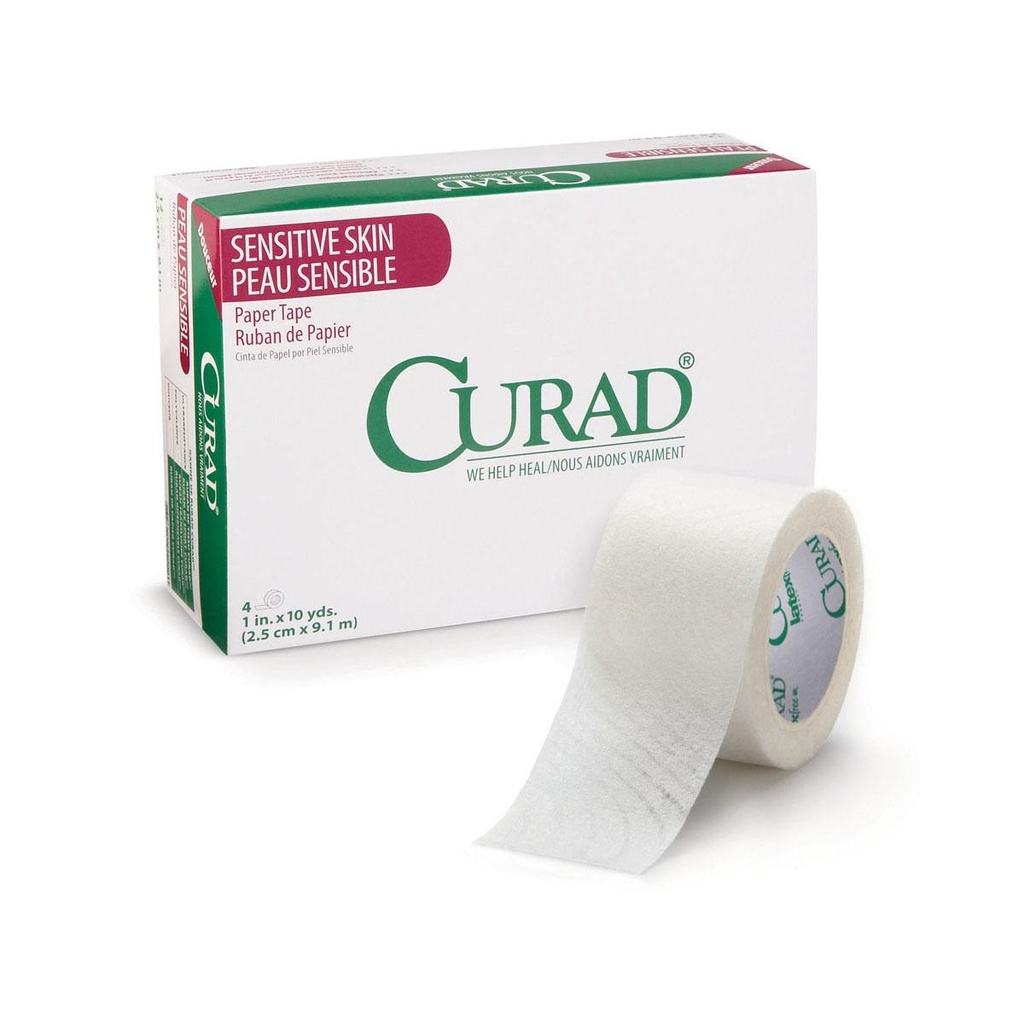 CURAD Sensitive Paper Adhesive Tape 3"