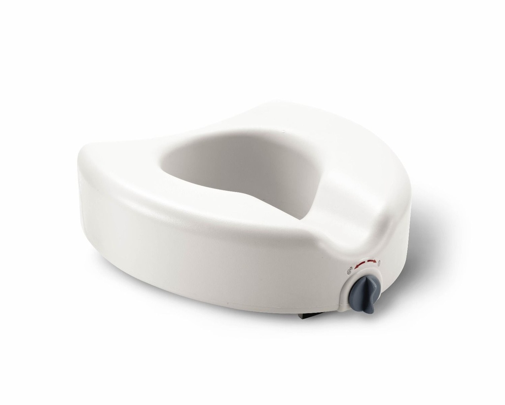 Elevated Locking Toilet Seat