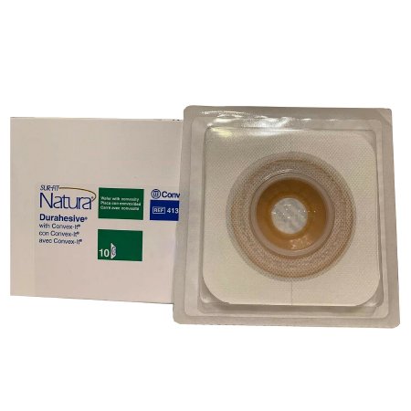 Convatec - Sur-fit Natura Durahesive Pre-cut Wafer with Convex-It - 7/8" 22MM--> 1 3/4" (10 PACK) 45MM