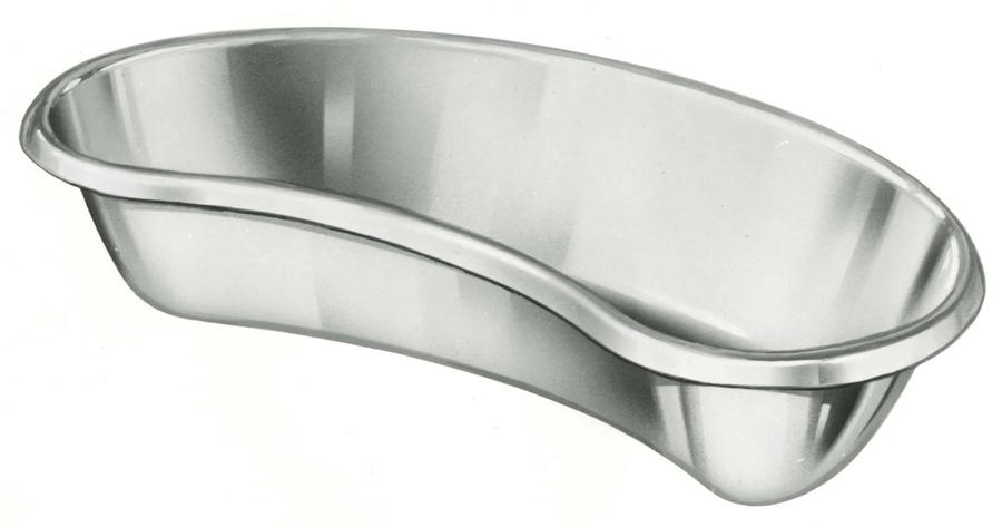 Stainless Steel Emesis Basins-Kidney Basin-50OZ