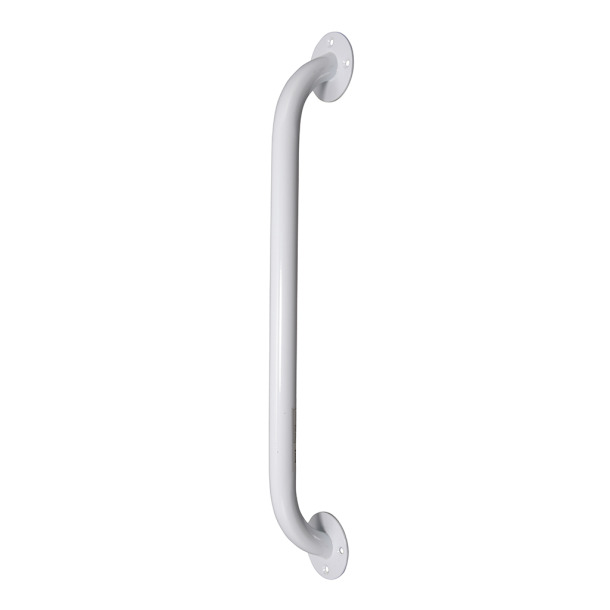 Drive White Powder-Coated Grab Bar 12"