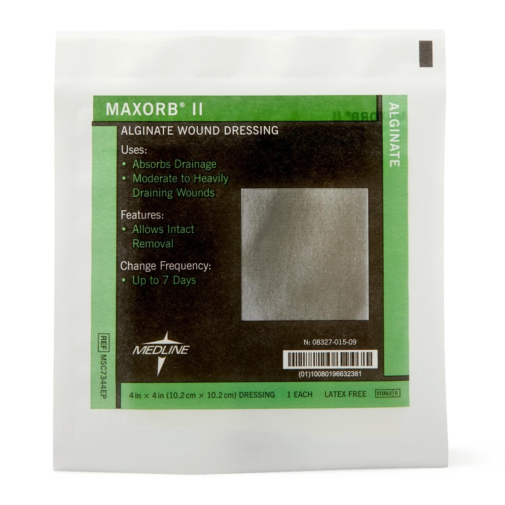 Medline 3" X 3" Maxorb II alginate dressing