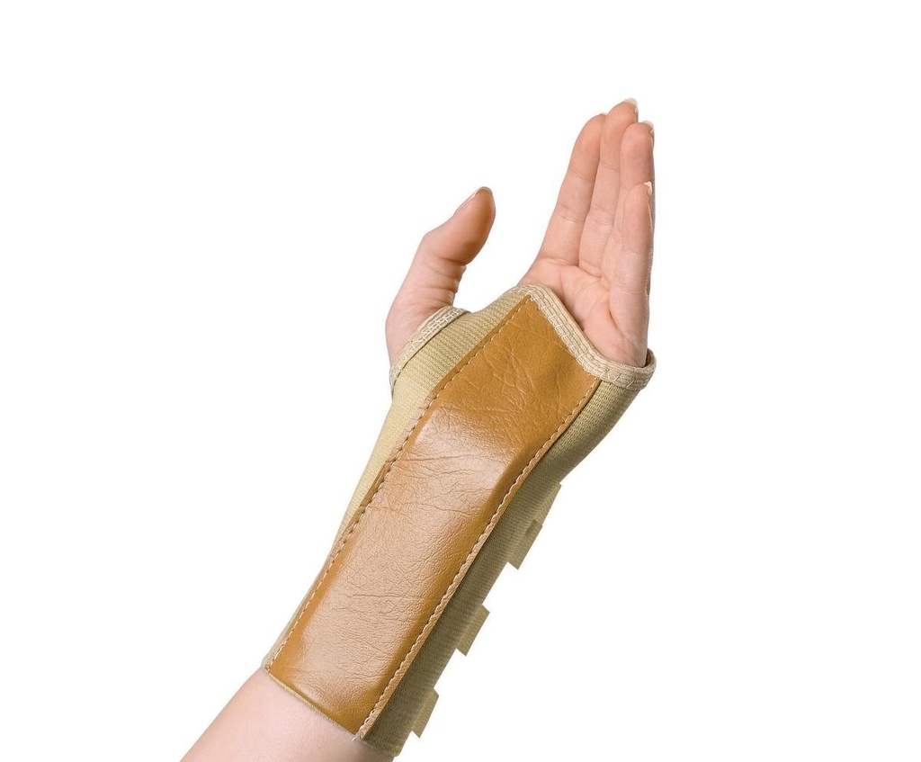 Elastic wrist splint, 7in, Left, Large