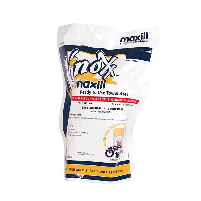 Maxill Vinoxx Disinfectant Wipes - REFILL ROLL BAGS