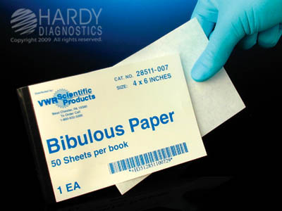 VWR Bibulous Paper, Blotter 12 books - 50 sheets/book