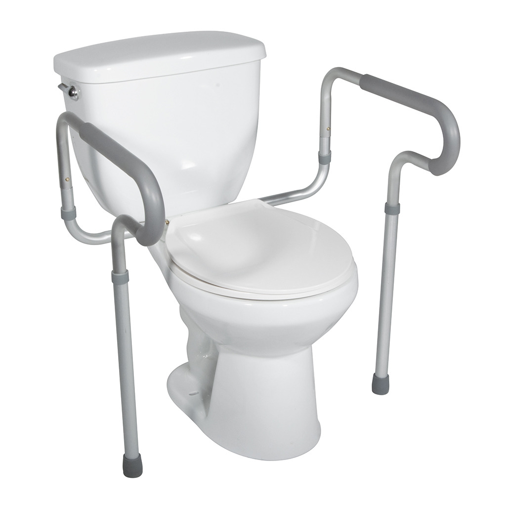 Toilet Safety Frame with Padded Arms