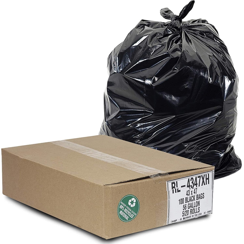 Aluf Extra-HD Trash Liner - 33GAL (100 PER CASE)