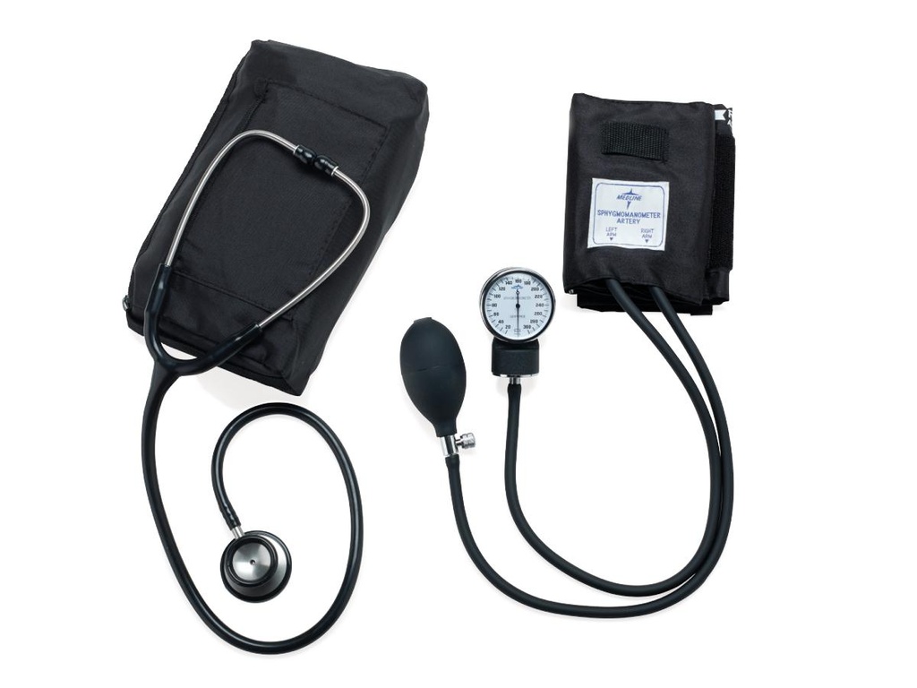 Medline Premium Compli-Mates Kit with Stainless Steel Stethoscope