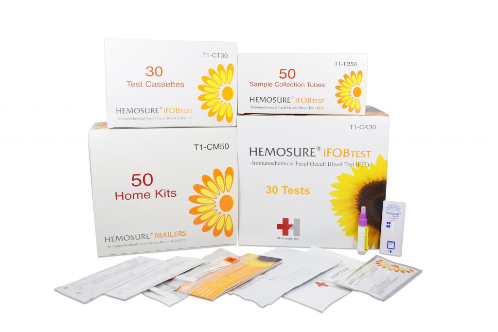 HemoSure iFOB Test - BOX OF 50 TESTS & 50 COLLECTION TUBE