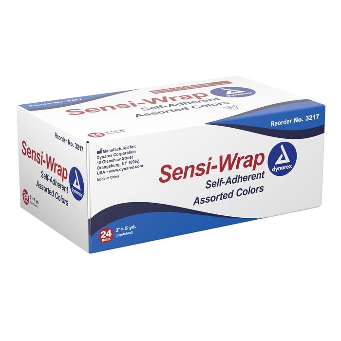 Dynarex Sensi Wrap Self-Adherent  Latex Free 3XinchX