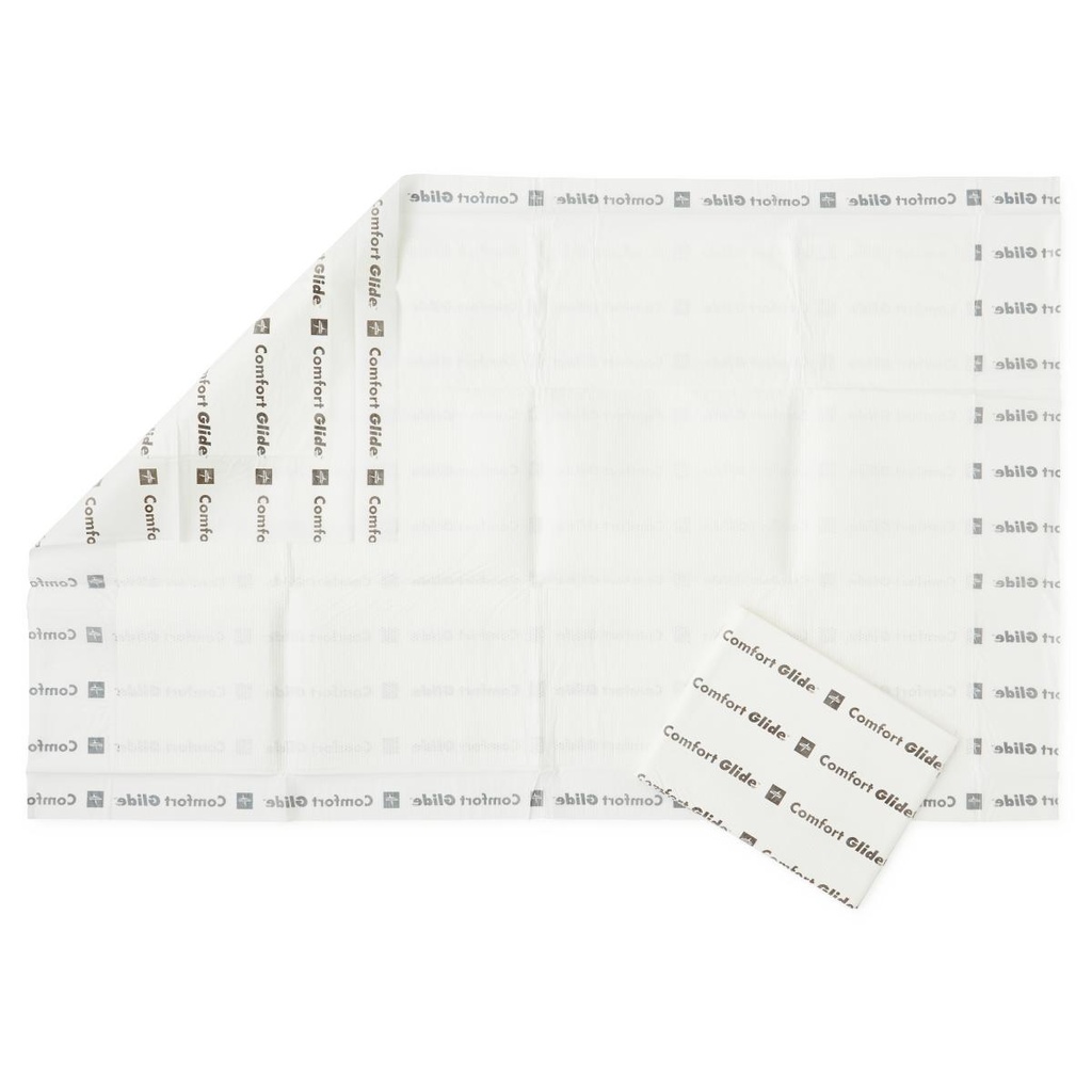 Medline Comfort Glide Drypad Underpads, 36" x 57" (5/Bag)