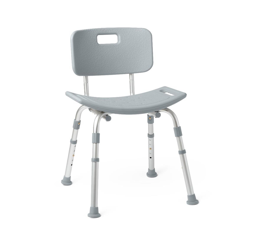 Medline Aluminum Knockdown Bath Bench / Shower Chair