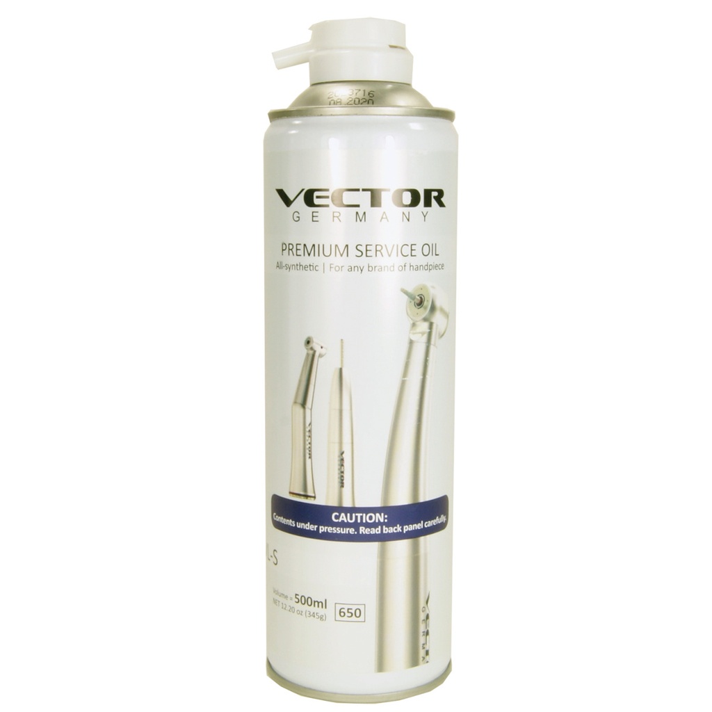 Vector USA High-Performance Handpiece Lubricant Spray 500ml