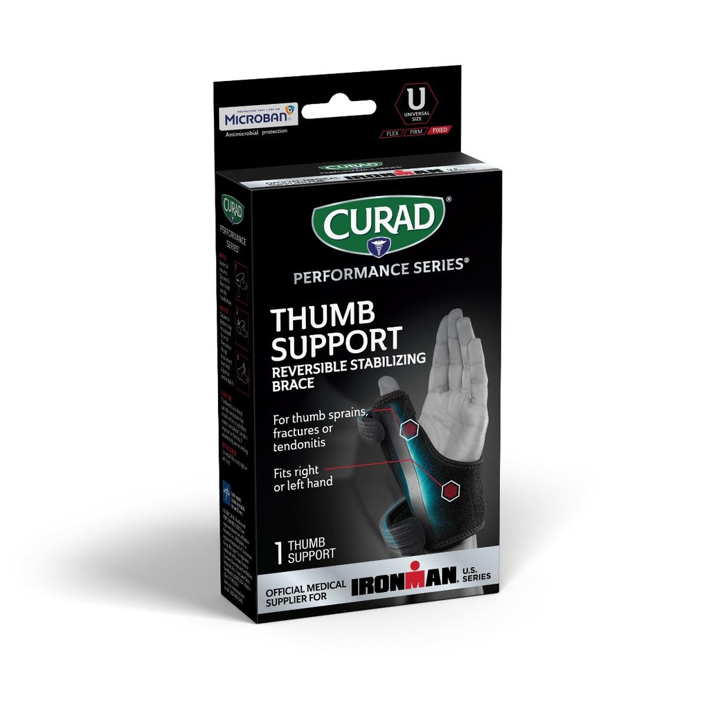 CURAD Performance Series IRONMAN Deluxe Thumb Brace