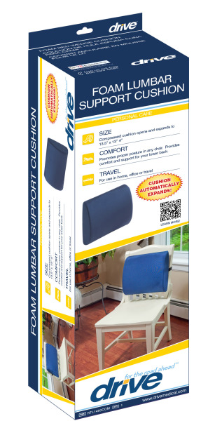 Compressed Lumbar Cushion