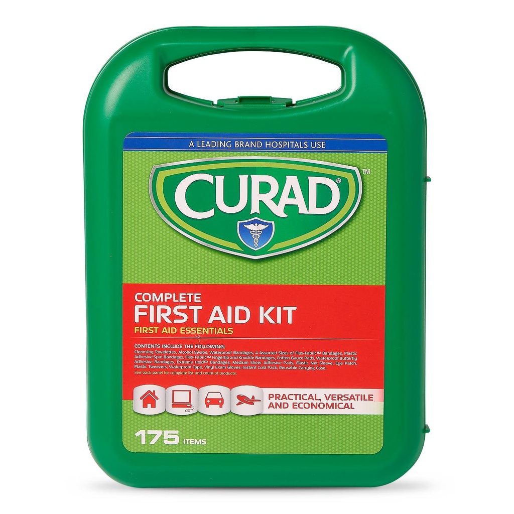 CURAD COMPLETE 175 PIECE FIRST AID KIT