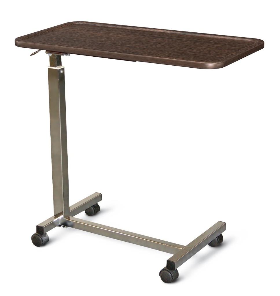 THERMOFOIL OVERBED TABLE, WALNUT