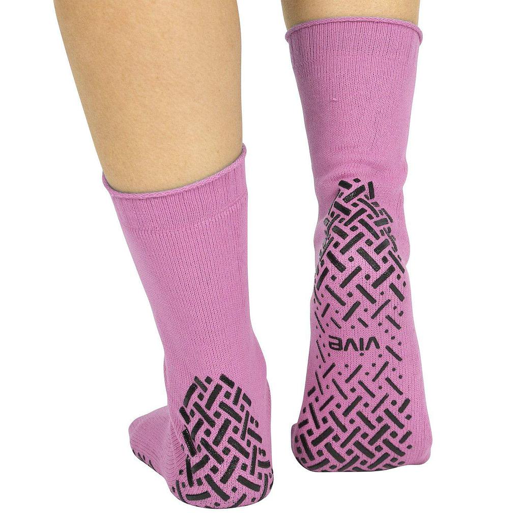 Vive Non-Slip Socks Pink