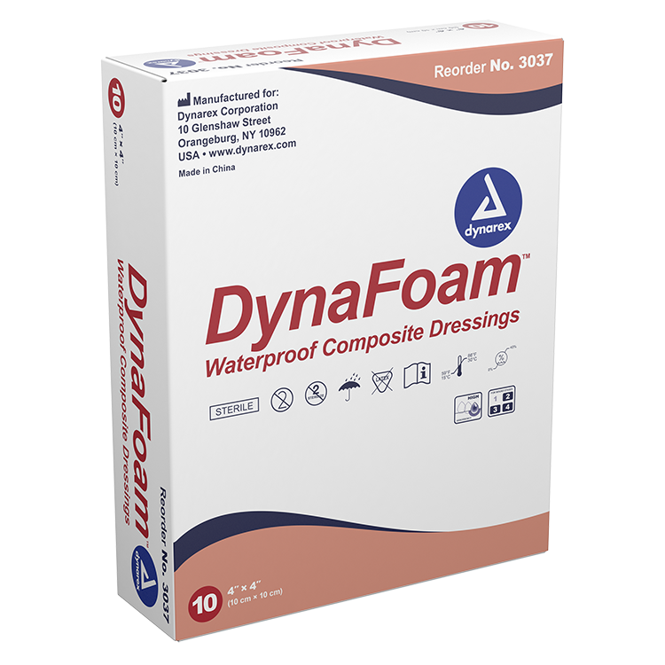 DynaFoam - Waterproof Bordered Foam 4" X 4"