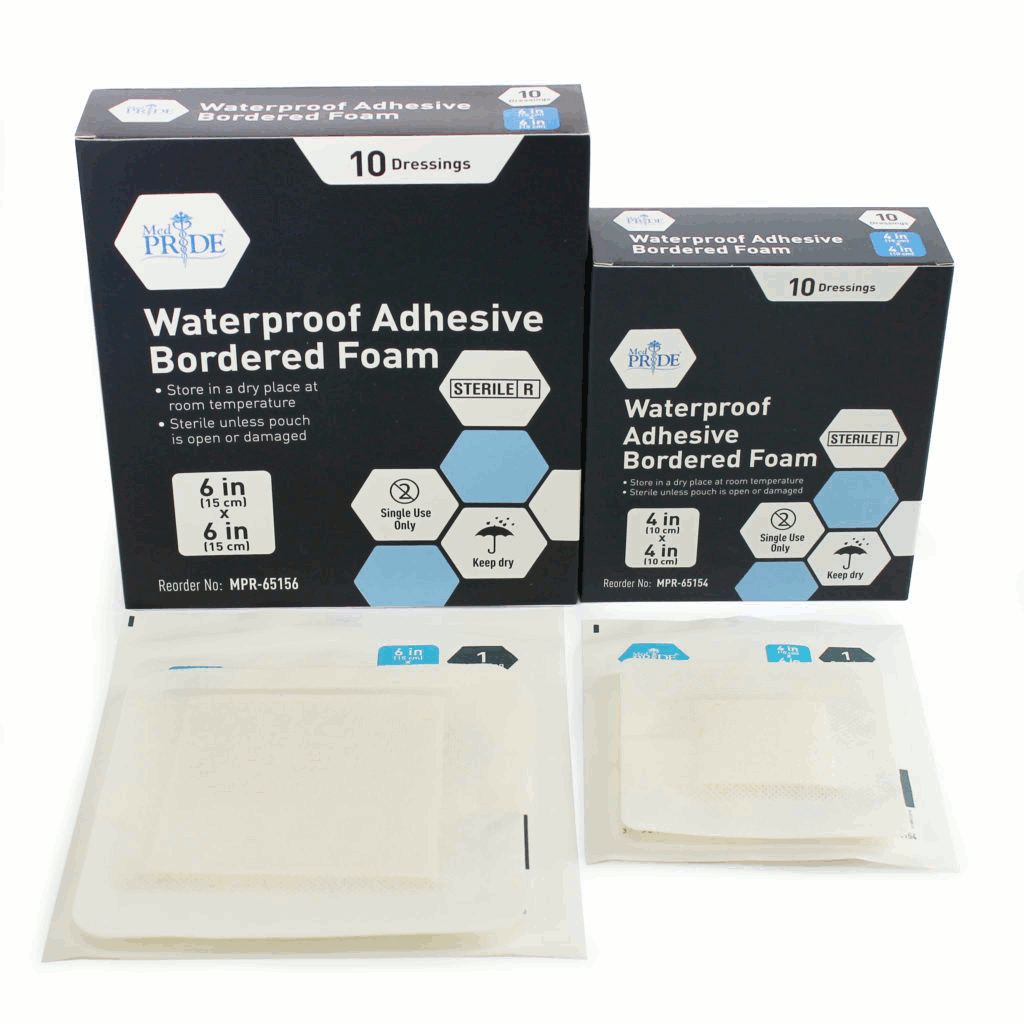 Water Proof Bordered Foam  6 X 6