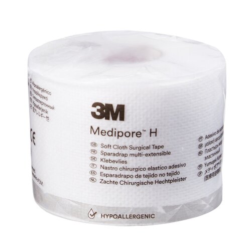 3M Medipore™ Soft Cloth Surgical Tape - 4" x 10 Yards 