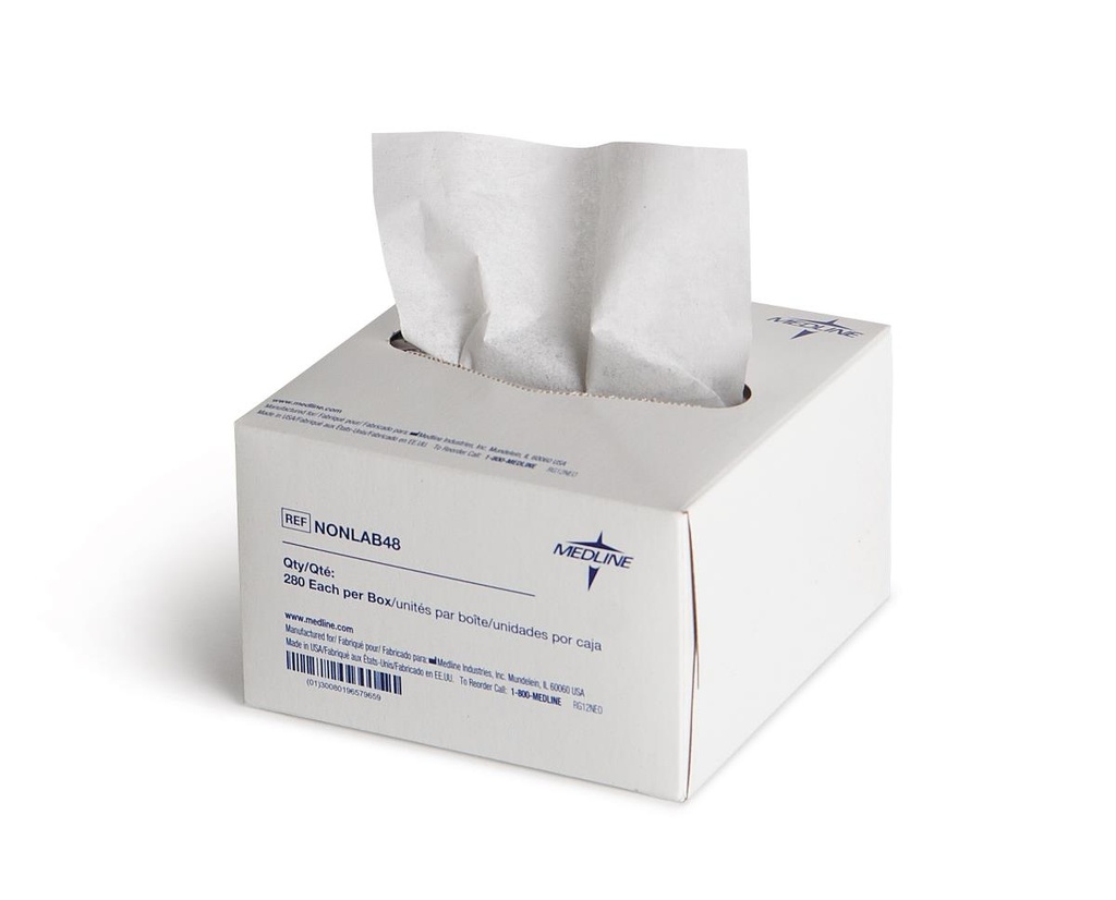 Delicate Task Lab Wipes, 4" x 8" (280/box)