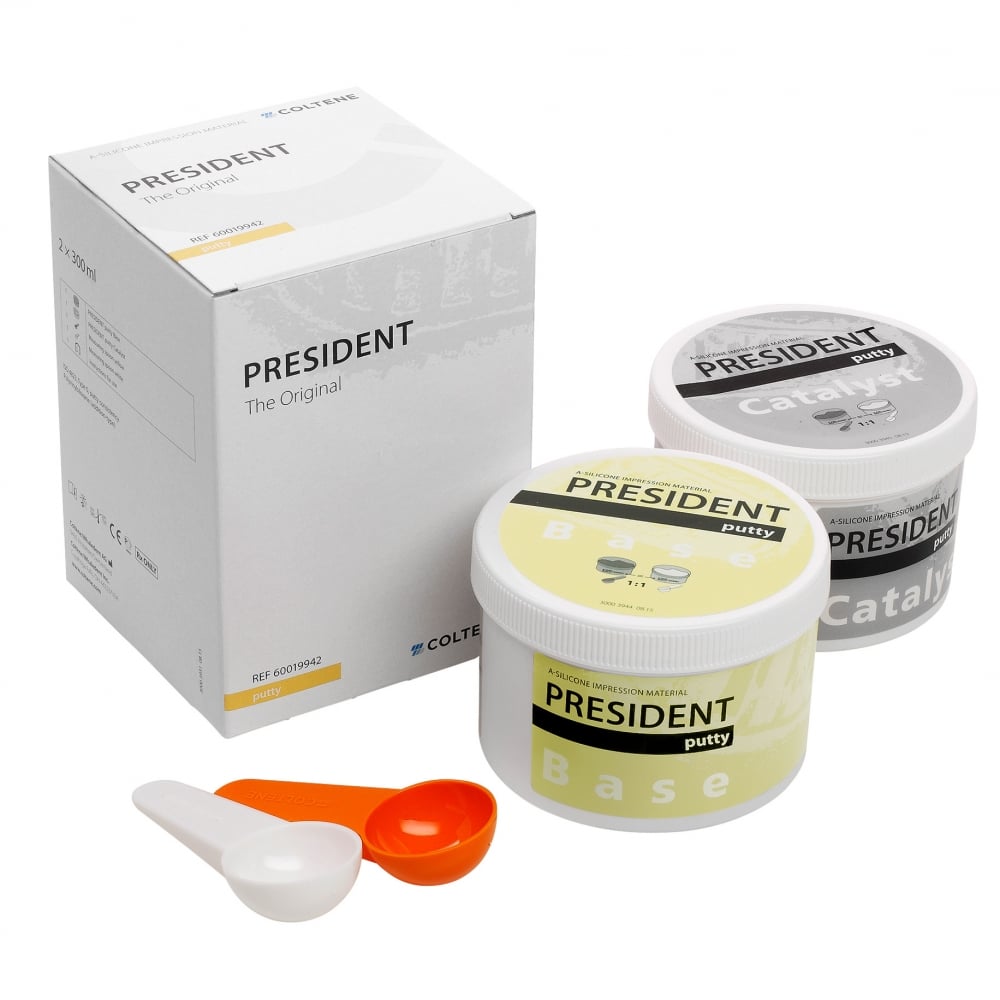 COLTENE - PRESIDENT The Original putty super soft 2 x 300 ml