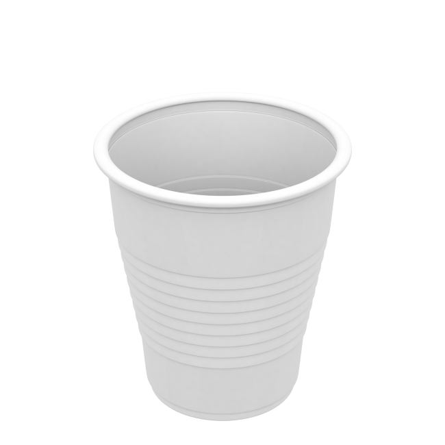 Dynarex Disposable 5oz Plastic Cups - WHITE