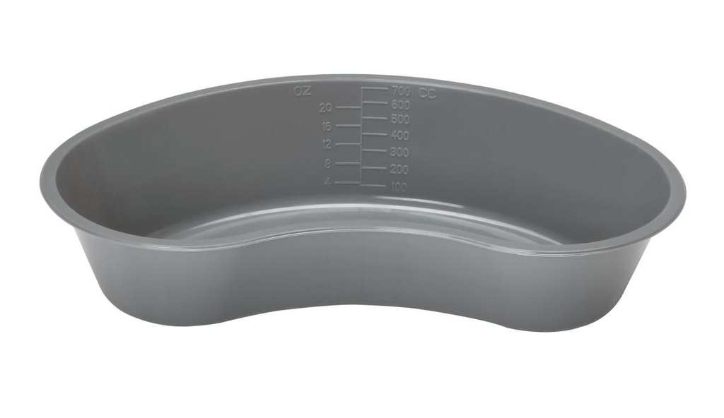 Plastic Emesis Basin, 700 mL, Graphite