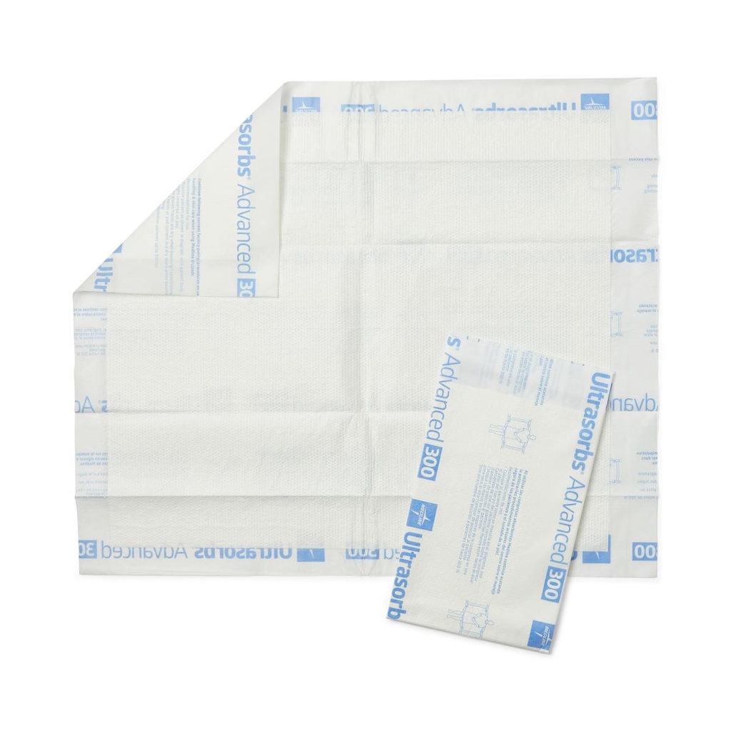 Medline Extrasorbs Extra Strength Disposable Drypad Underpads, 30" X 36" (5/Bag)