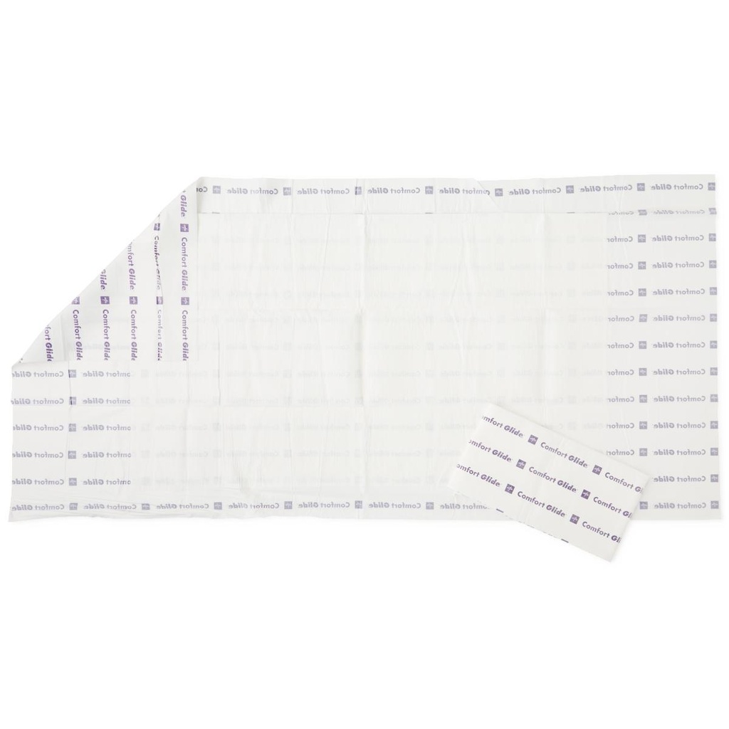 Medline Comfort Glide Drypad Underpads, 40" x 80" (XL Size), 5/Bag