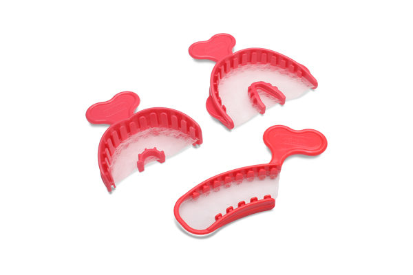 Premier Dental T-LOC Adhesive-Free Dual Arch Impression Trays (POSTERIOR) - PACK OF 35 PIECES